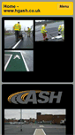 Mobile Screenshot of hgash.co.uk