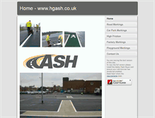 Tablet Screenshot of hgash.co.uk